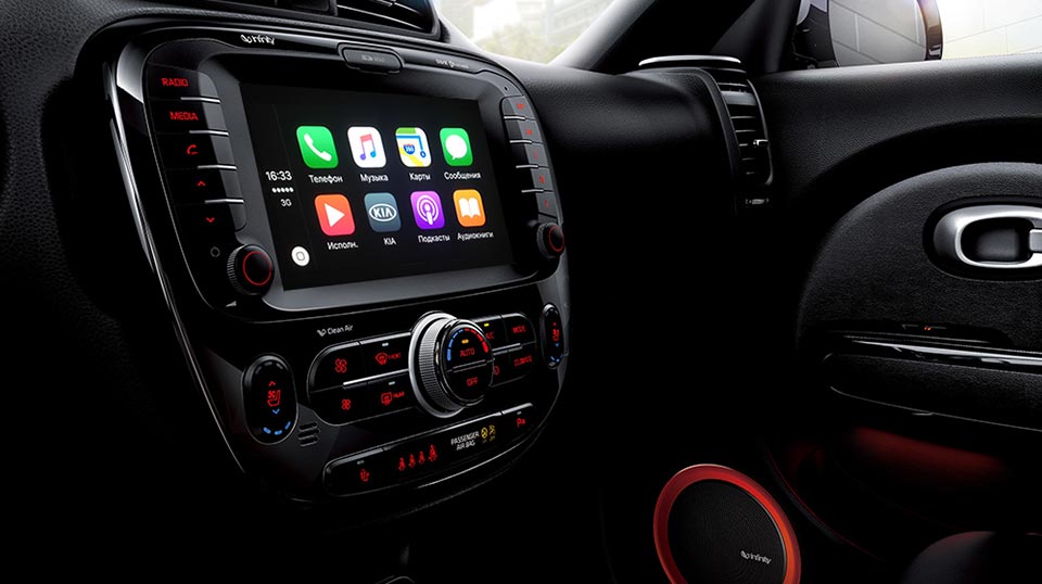 Android Auto и Apple CarPlay теперь доступны на автомобилях KIA в России